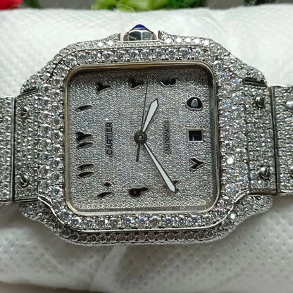 Cartier Santos bust down watches | Hip Hop watch